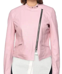 womens-pink-biker-faux-leather-jacket