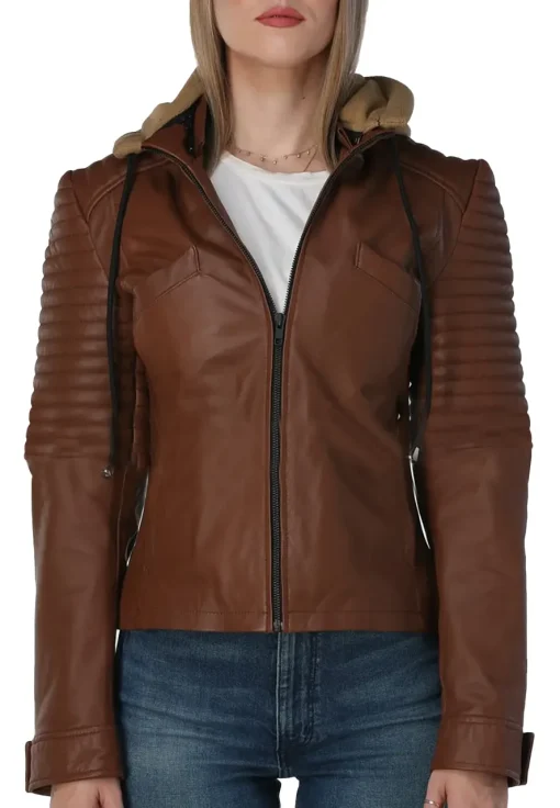 womens-quilted-brown-faux-leather-jacket-with-hood