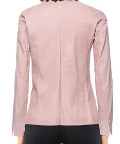 womens-round-collar-light-pink-faux-leather-biker-jacket