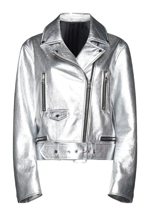womens-biker-silver-faux-leather-jacket