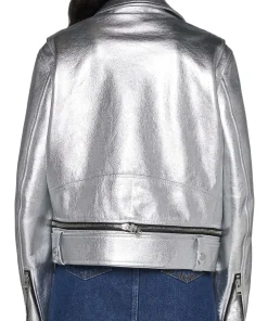 womens-biker-silver-faux-leather-jacket