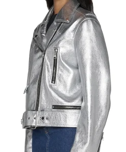 womens-biker-silver-faux-leather-jacket