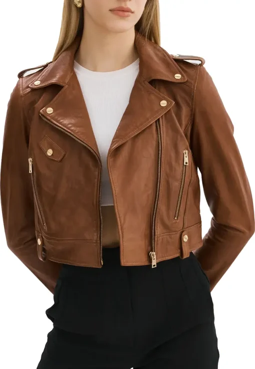 womens-brown-faux-leather-crop-biker-jacket