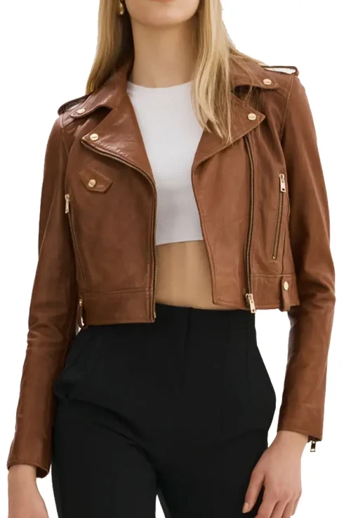 womens-brown-faux-leather-crop-biker-jacket