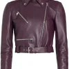 womens-burgundy-faux-leather-cropped-biker-jacket