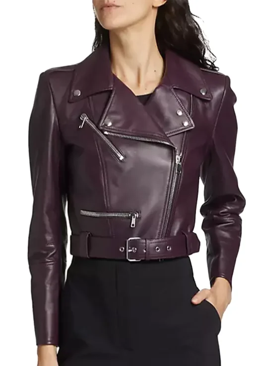 womens-burgundy-faux-leather-cropped-biker-jacket