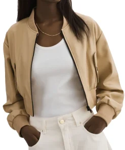 womens-camel-faux-leather-crop-bomber-jacket