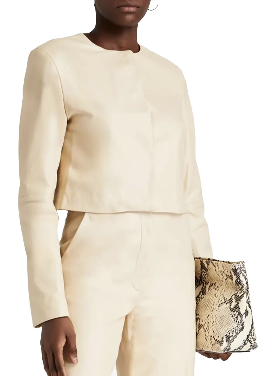 Womens Cream Faux Leather Jacket 2 cream-colored-faux-leather-jacket