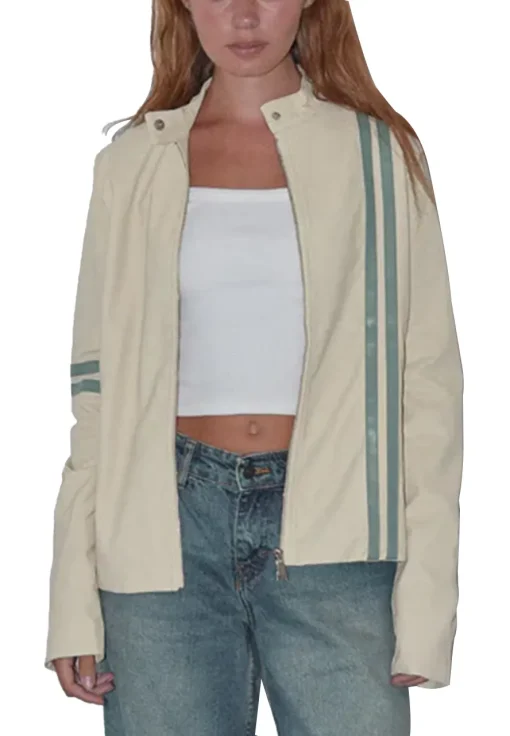 womens-cream-faux-leather-biker-jacket-with-blue-stripe