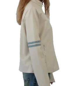womens-cream-faux-leather-biker-jacket-with-blue-stripe