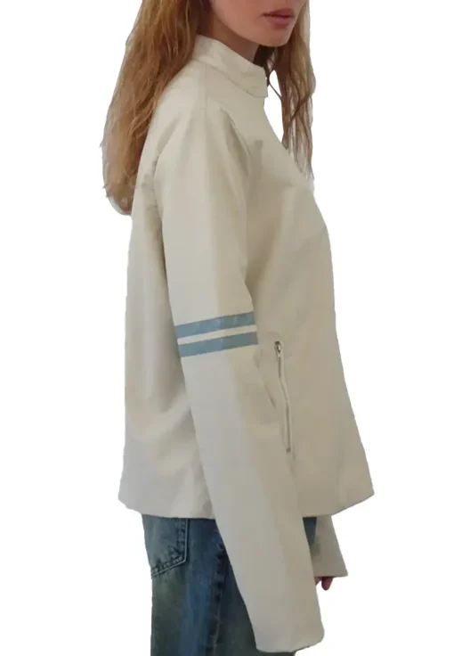 womens-cream-faux-leather-biker-jacket-with-blue-stripe