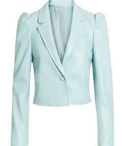 womens-cropped-sky-blue-faux-leather-blazer