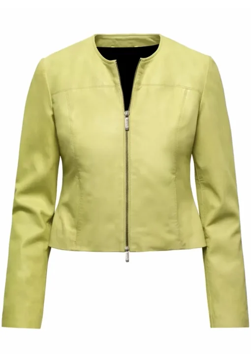 womens-galy-acid-green-faux-leather-jacket