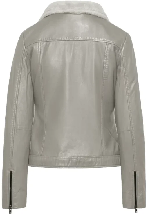 womens-gray-faux-leather-shearling-jacket