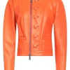womens-moto-orange-faux-leather-jacket