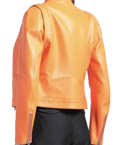 womens-moto-orange-faux-leather-jacket