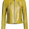 womens-olive-green-faux-leather-biker-jacket