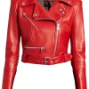 womens-red-faux-leather-crop-biker-jacket
