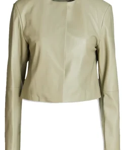 womens-sage-green-bor-faux-leather-jacket