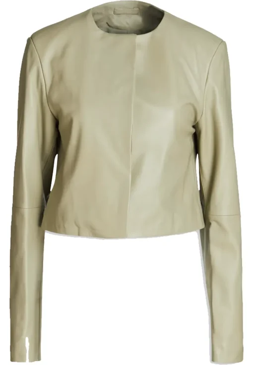 womens-sage-green-bor-faux-leather-jacket