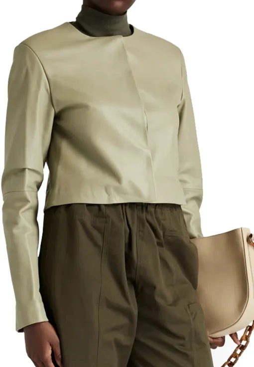 womens-sage-green-bor-faux-leather-jacket