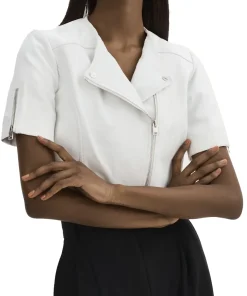 womens-short-sleeve-white-faux-leather-biker-jacket