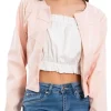 womens-bolero-light-pink-faux-leather-short-jacket