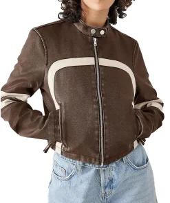 womens-brown-faux-leather-motocross-jacket-with-white-stripes