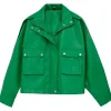 womens-green-faux-leather-fit-biker-jacket