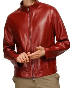 mens-faux-leather-burgundy-jacket