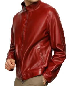 mens-faux-leather-burgundy-jacket