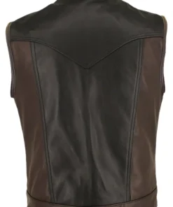 mens-faux-leather-two-tone-vest