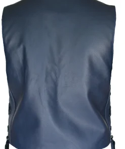 mens-navy-blue-faux-leather-vest
