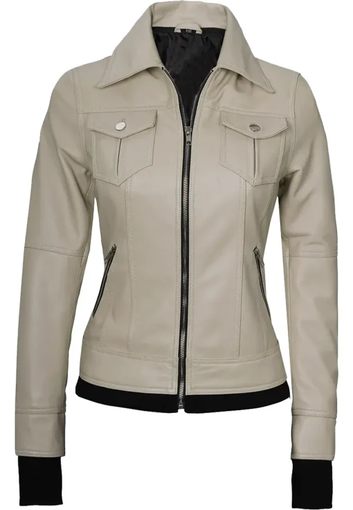 womens-beige-faux-leather-bomber-jacket-with-removable-hood