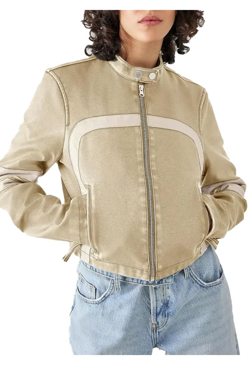 womens-beige-faux-leather-motocross-jacket-with-white-stripes