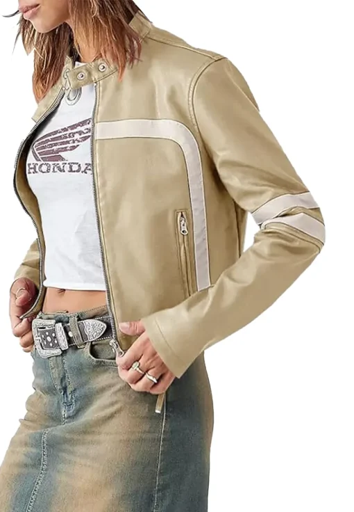 womens-beige-faux-leather-motocross-jacket-with-white-stripes