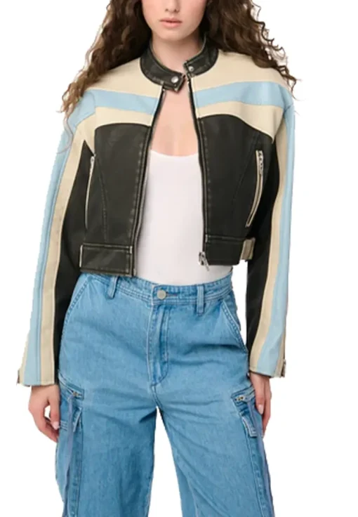womens-black-and-beige-faux-leather-moto-jacket
