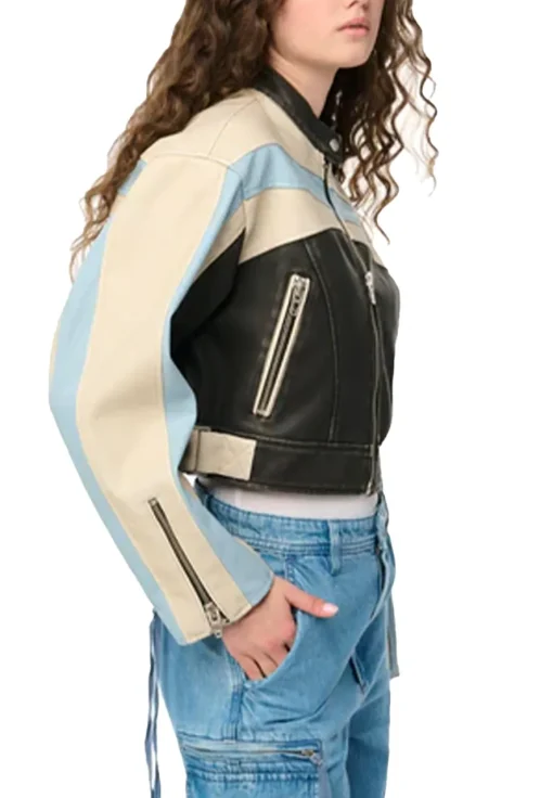 womens-black-and-beige-faux-leather-moto-jacket