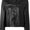 womens-black-cropped-faux-leather-jacket