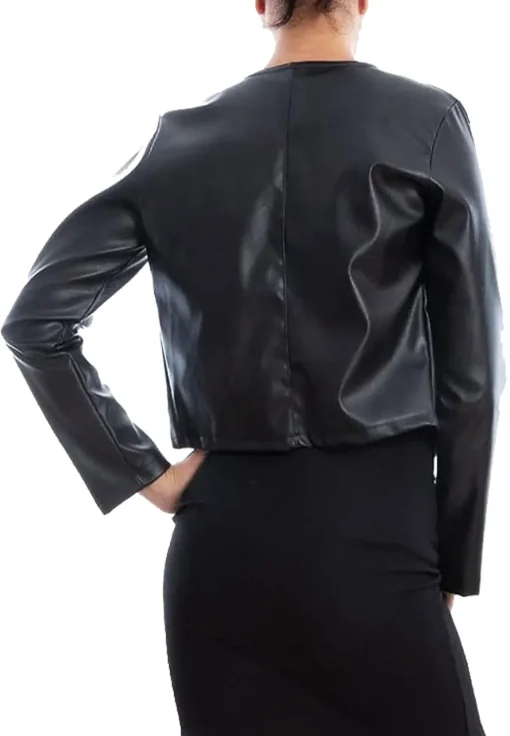 womens-bolero-black-faux-leather-short-jacket
