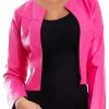 womens-bolero-fuchsia-faux-leather-short-jacket