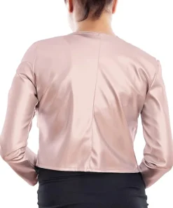 womens-bolero-pearl-pink-faux-leather-short-jacket