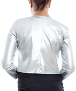 womens-bolero-silver-faux-leather-short-jacket