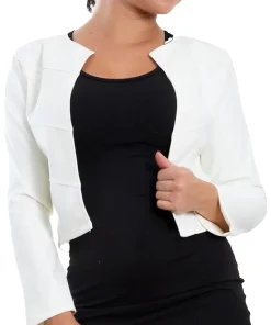 womens-bolero-white-faux-leather-short-jacket