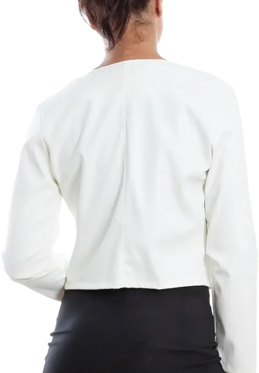 womens-bolero-white-faux-leather-short-jacket