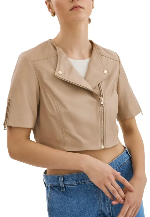 womens-cropped-biker-camel-faux-leather-jacket