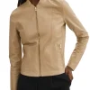 womens-elixir-camel-faux-leather-bomber-jacket