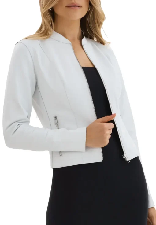 womens-elixir-white-faux-leather-bomber-jacket