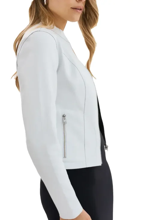 womens-elixir-white-faux-leather-bomber-jacket