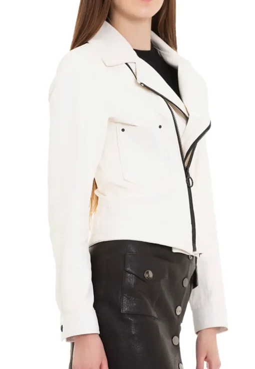womens-faux-leather-white-jacket